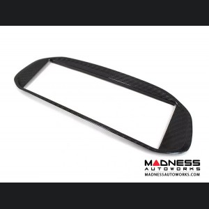 Alfa Romeo 4C Carbon Fiber Radio Cover Frame 